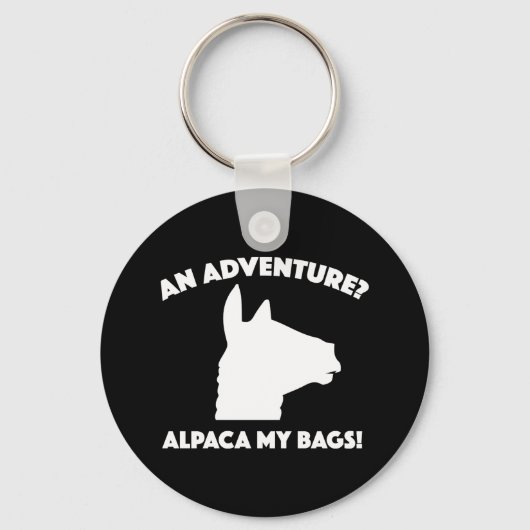 Porte-clés Alpaca Mes Sacs (Recto)