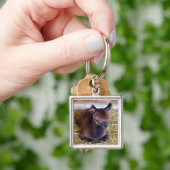 Porte-clés Alpaga Brown (main)