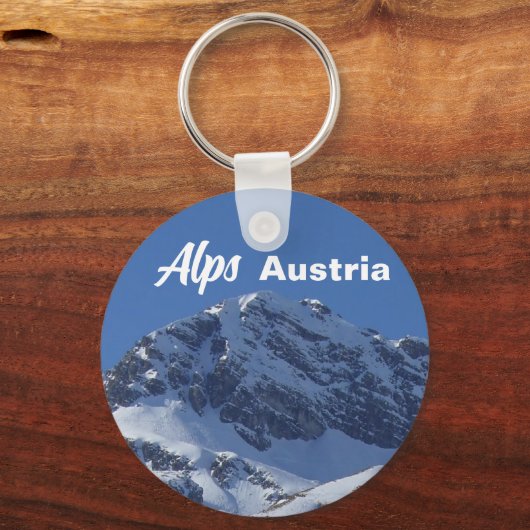 Porte-clés Alpes en Autriche (Verso)