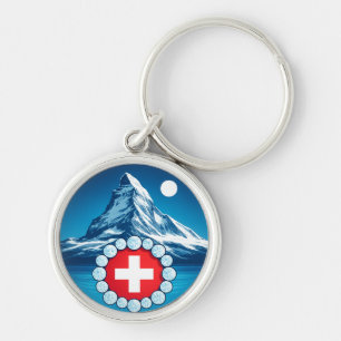 Porte-clés Alpes suisses - Matterhorn