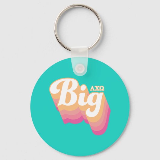 Porte-clés Alpha Chi Omega | Big (Recto)