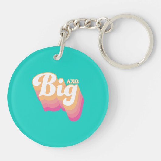 Porte-clés Alpha Chi Omega| Gros (Dos)