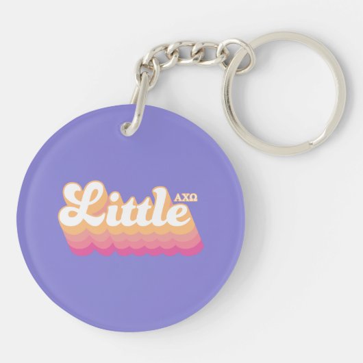 Porte-clés Alpha Chi Omega| Petit (Dos)