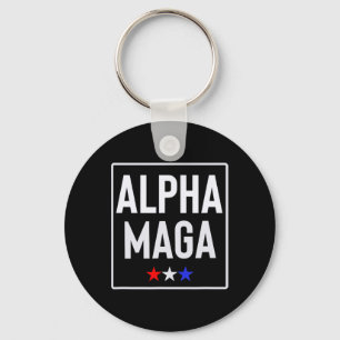 Porte-clés Alpha Mega Trump Conception des élections 2024