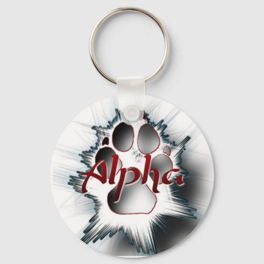 Porte-clés Alpha Paw (Recto)