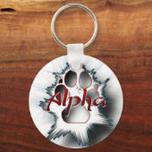 Porte-clés Alpha Paw (Recto)
