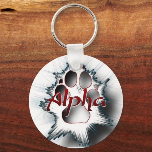 Porte-clés Alpha Paw (Recto)