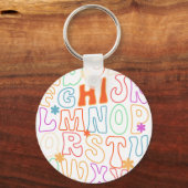 Porte-clés alphabet (Recto)