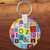 Porte-clés Alphabet (Recto)