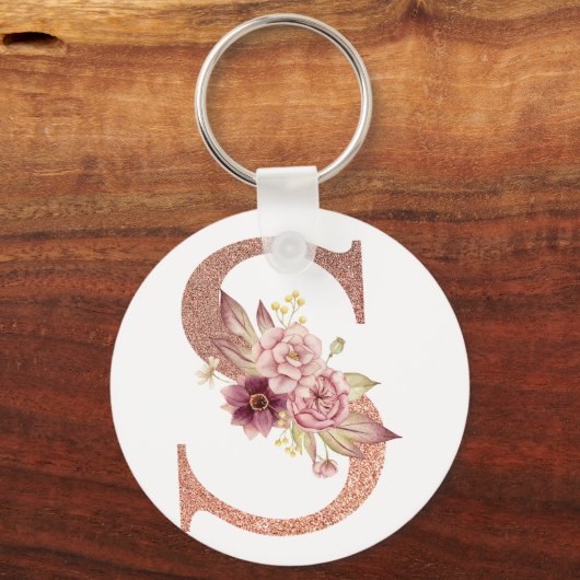 Porte-clés Alphabet S (Verso)