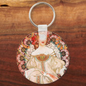 Porte-clés Alphonse Mucha F. Champenois Porte - clé (Recto)