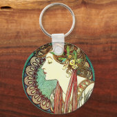 Porte-clés Alphonse Mucha Laurel Porte - clé (Recto)