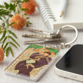 Porte-clés Alphonse Mucha Prince et Dragon (Devant droit)