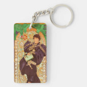 Porte-clés Alphonse Mucha Prince et Dragon (Dos)