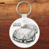 Porte-clés Alpine A110 (Recto)