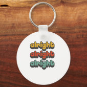 PORTE-CLÉS ALRIGHT-ALRIGHT-ALRIGHT-HIPPY-STAR (Recto)