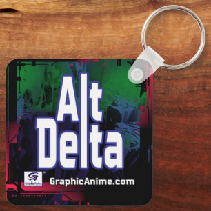 Porte-clés Alt Delta : Shiki avec épée