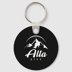 Porte-clés Alta Utah Station de ski Ski Snowboard