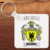 Porte-clés Aluminium Bouclier de Famille Nom de Fa (Recto)