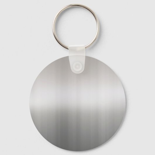 Porte-clés Aluminium brossé classique (Recto)