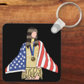 Porte-clés Alysa-Liu: The World Champion  (Verso)