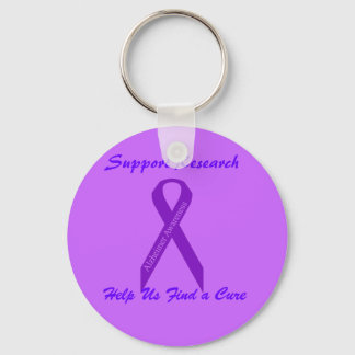 Porte-clés Alzheimer's Support Keychain