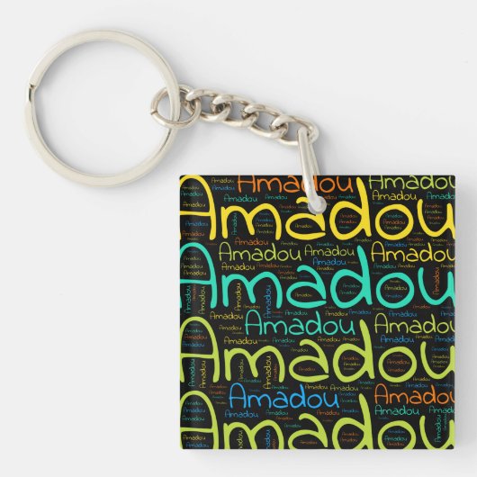 Porte-clés Amadou (Devant)
