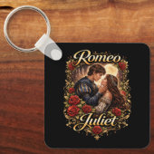Porte-clés Amants de Vérone au clair de lune (Recto)