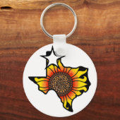 Porte-clés amarillo TEXAS design 2 (Recto)