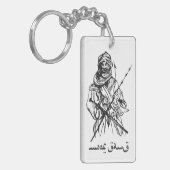 Porte-clés Amarrez le porte - clé de logo de bande (Devant gauche)