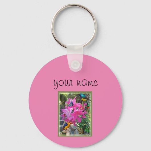 Porte-clés Amaryllis (Verso)