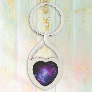 Porte-clés Amas de galaxies pourpre