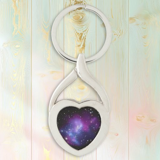 Porte-clés Amas de galaxies pourpre