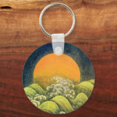 Porte-clés AMATERASU, SOLEIL GODDESS jaune vert noir (Recto)