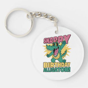 Porte-clés Amateur d'alligator drôle et gator crocodile d'ann