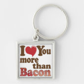 Porte-clés Amateur de Bacon (Devant)