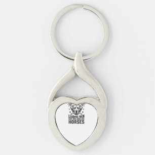 Porte-clés Amateur de chien cheval vintage conception hommes