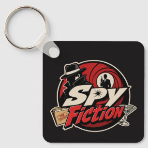Porte-clés Amateur de fiction d'espionnage