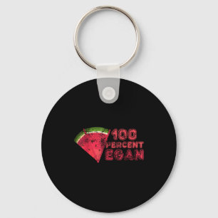 Porte-clés amateur de fruits de pastèque d'été 100% végétalie