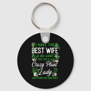 Porte-clés Amateur de plantes femme mariée jardinage mariage
