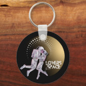 Porte-clés Amateurs dans l'espace (Recto)