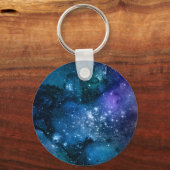 Porte-clés Amateurs de galaxie Starry Space Blue Sky White Sp (Recto)