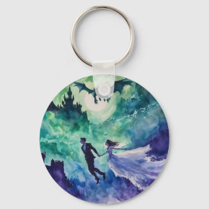 Porte-clés Amateurs de vol - Peinture aquarelle