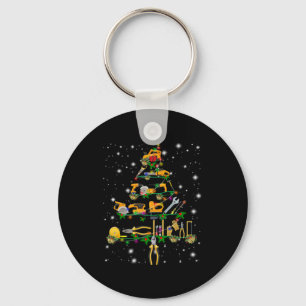 Porte-clés Amateurs mécaniques Arbre mécanique de Noël