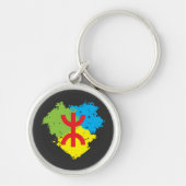Porte-clés Amazigh flag (Devant)