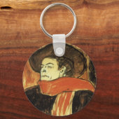 Porte-clés Ambassadeurs, Aristide Bruant par Toulouse Lautrec (Recto)
