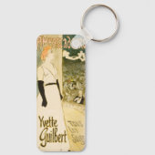 Porte-clés Ambassadeurs Yvette Guilbert par Theophile Steinle (Verso)