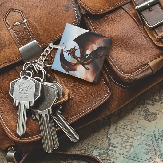 Porte-clés Amber Dragon Imaginaire