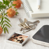 Porte-clés Ambergris Caye, Belize, Amérique centrale.2 (Côté)