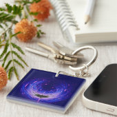 Porte-clés Amberlight Cold Blue Polar Flare (Devant Droit)